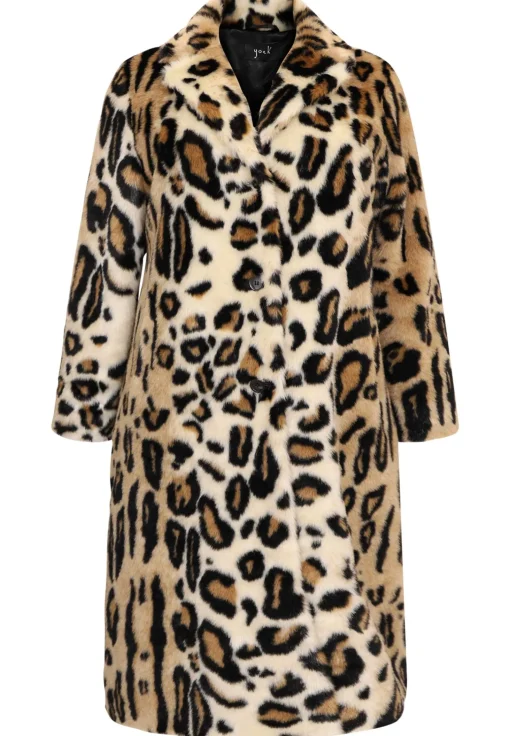 Mantel faux fur LEOPARD