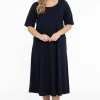 Maxi jurk A-lijn COTTON