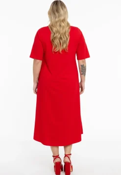 Maxi jurk A-lijn COTTON