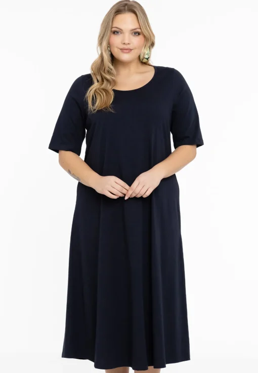 Maxi jurk A-lijn COTTON