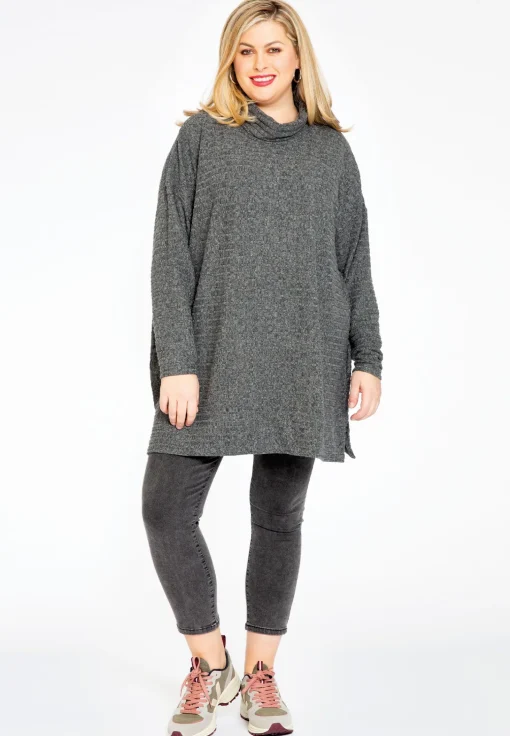 Pullover high neck RIB