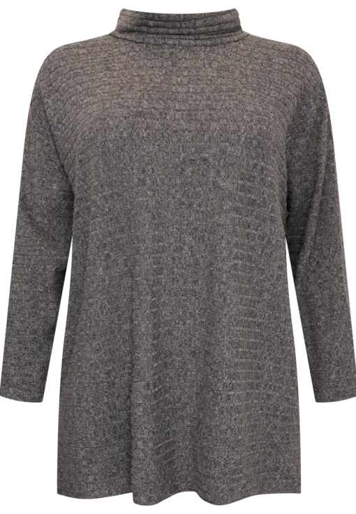 Pullover high neck RIB