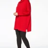 Pullover wijd met col