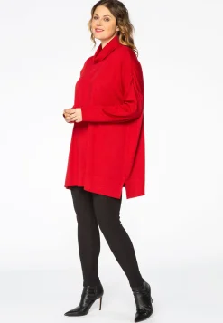 Pullover wijd met col