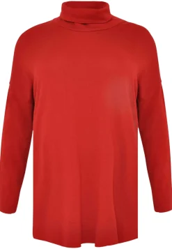 Pullover wijd met col
