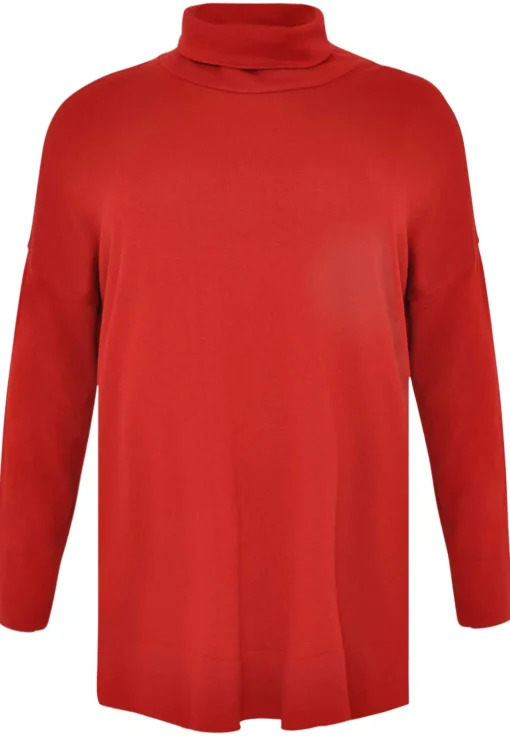 Pullover wijd met col