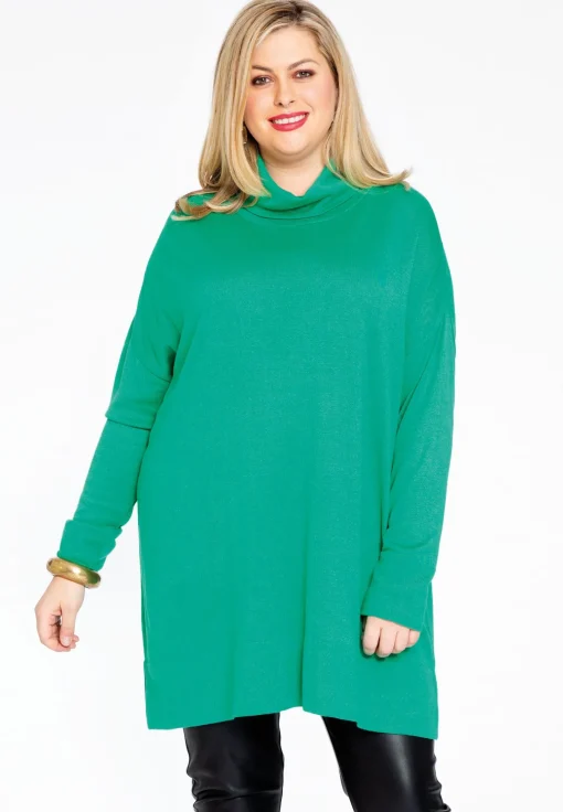Pullover wijd met col