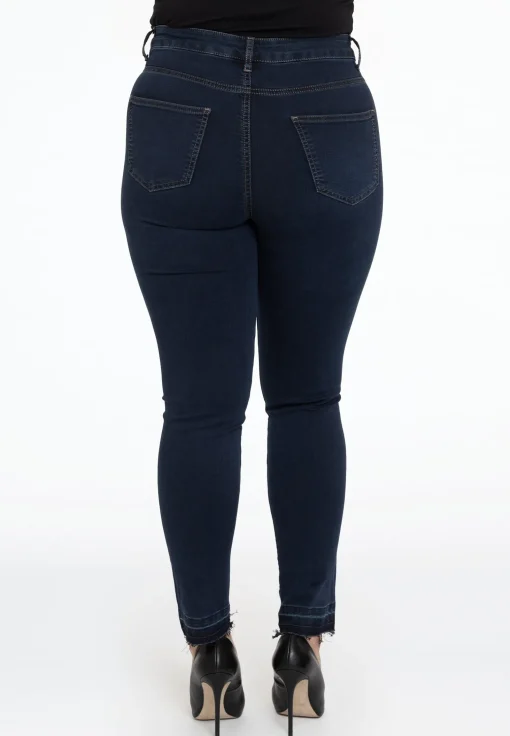 Ripped bottom jeans
