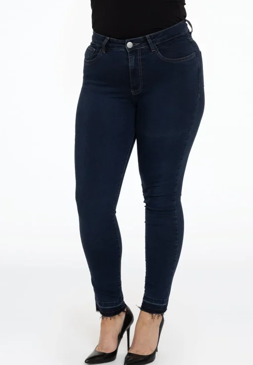 Ripped bottom jeans