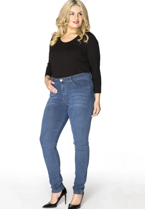 Shaping skinny jeans 5p
