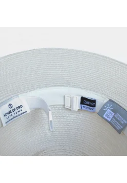 Sienna Fedora Ivory/Taupe