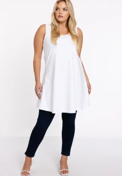 Top wide bottom VISCOSE