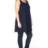 Top wide bottom VISCOSE