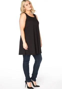 Top wide bottom VISCOSE