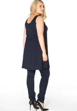 Top wide bottom VISCOSE