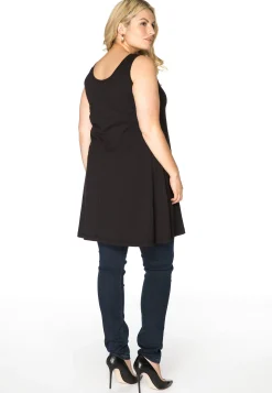 Top wide bottom VISCOSE