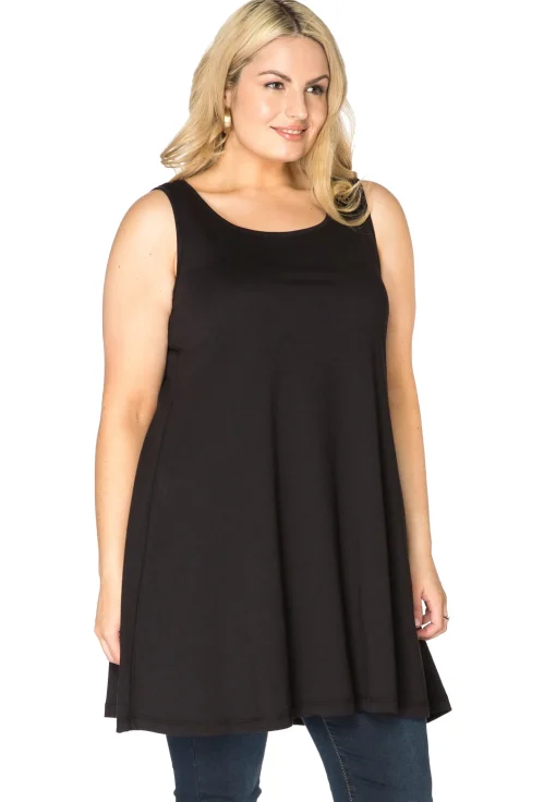 Top wide bottom VISCOSE