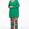 Trui met V-hals cashmere