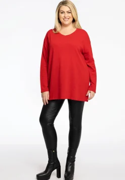 Trui met V-hals cashmere