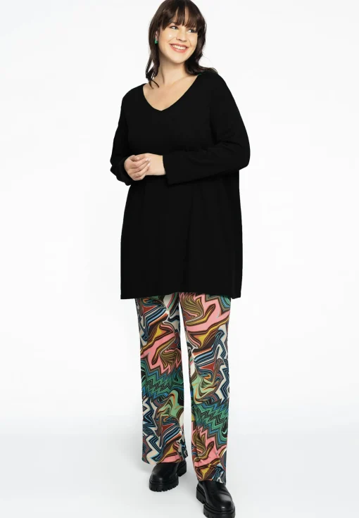 Trui met V-hals cashmere