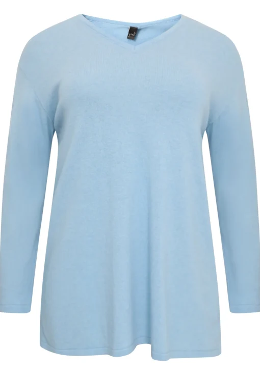Trui met V-hals cashmere