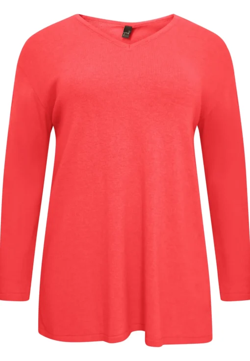 Trui met V-hals cashmere
