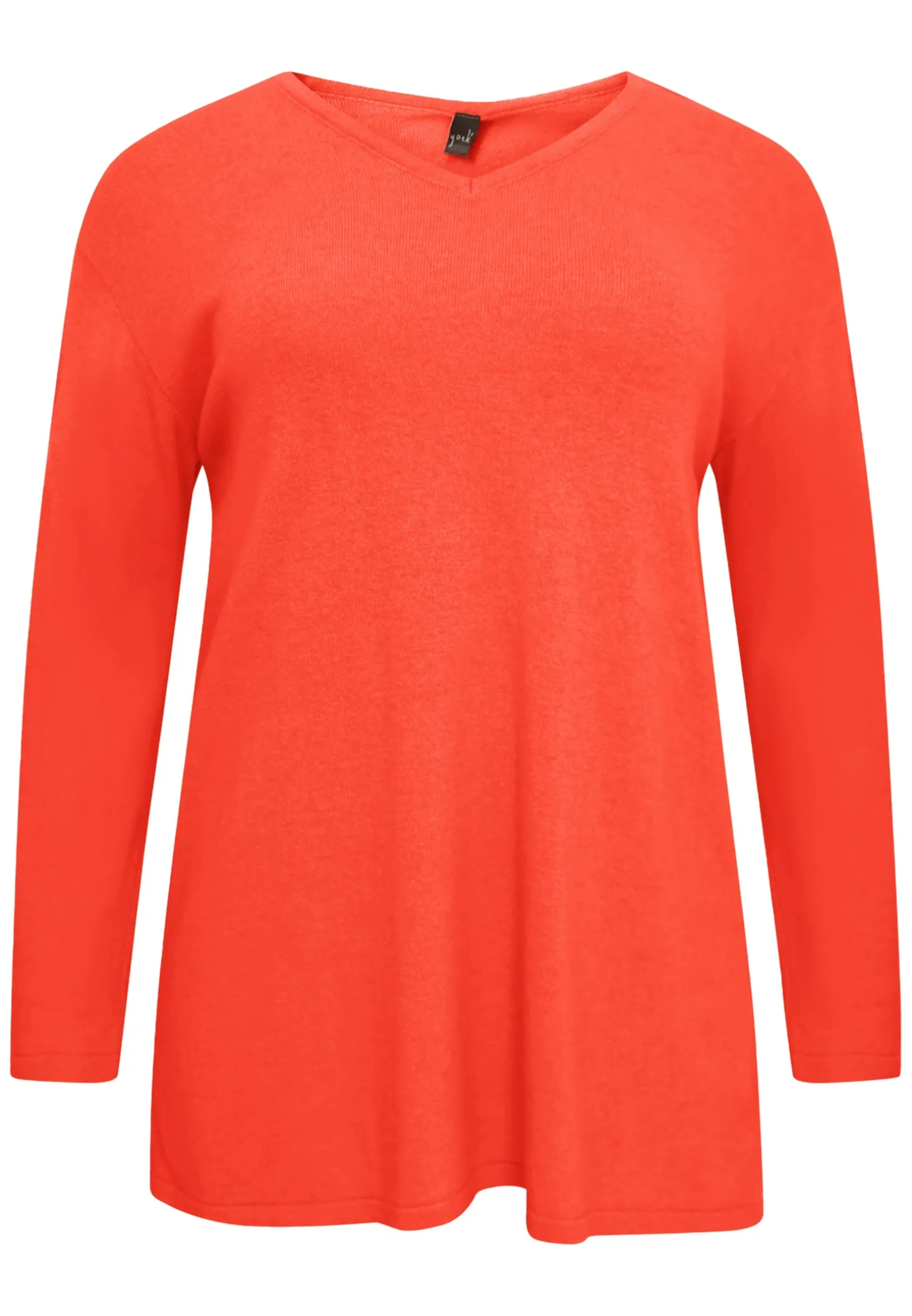 Trui met V-hals cashmere