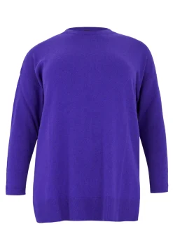 Trui met zijsplitten Woolmix