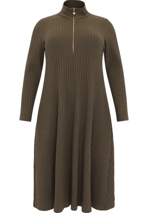 Trui-jurk met rits RIB
