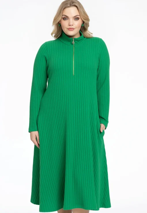Trui-jurk met rits RIB