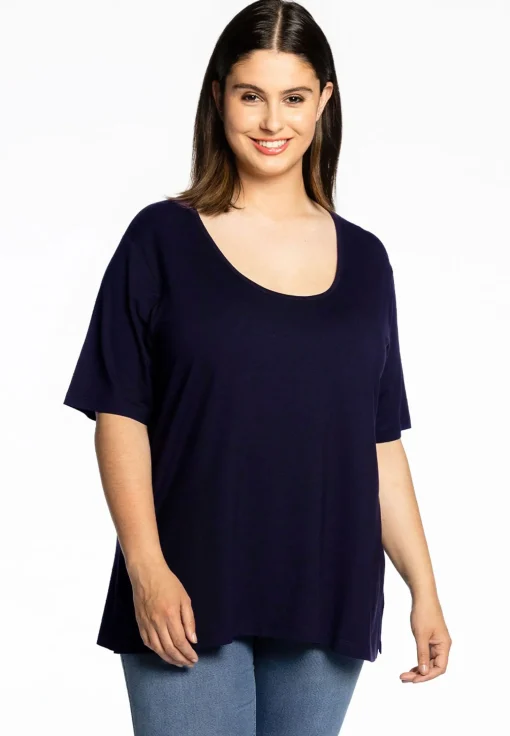 T-shirt A-lijn VISCOSE