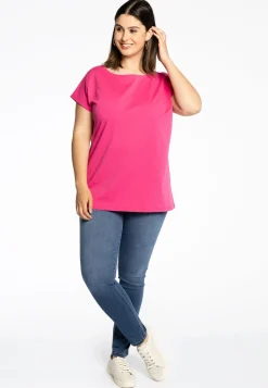 T-shirt kapmouwen COTTON