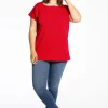 T-shirt kapmouwen COTTON