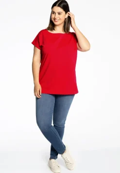 T-shirt kapmouwen COTTON