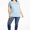 T-shirt kapmouwen COTTON
