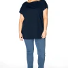 T-shirt kapmouwen COTTON