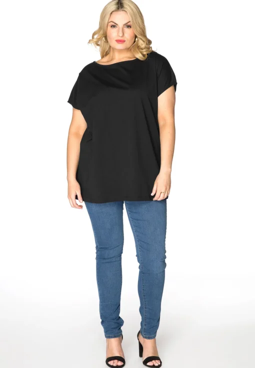 T-shirt kapmouwen COTTON