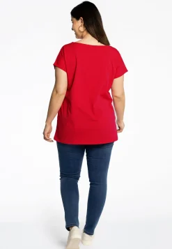 T-shirt kapmouwen COTTON