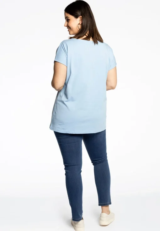 T-shirt kapmouwen COTTON