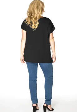 T-shirt kapmouwen COTTON