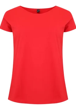 T-shirt kapmouwen COTTON