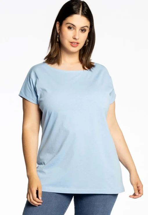 T-shirt kapmouwen COTTON