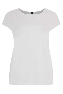 T-shirt kapmouwen wijd VISCOSE