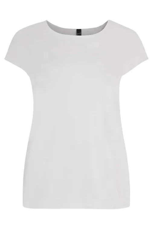 T-shirt kapmouwen wijd VISCOSE