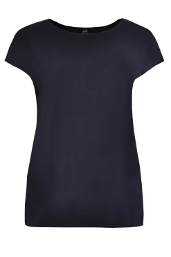 T-shirt kapmouwen wijd VISCOSE