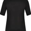 T-shirt v-hals relax fit COTTON
