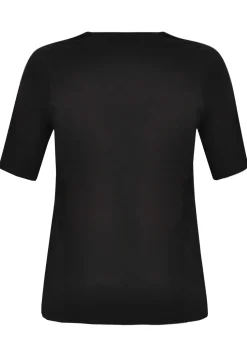 T-shirt v-hals relax fit COTTON