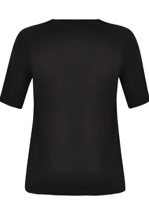 T-shirt v-hals relax fit COTTON