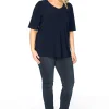T-shirt v-hals relax fit DOLCE
