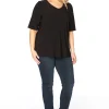 T-shirt v-hals relax fit DOLCE